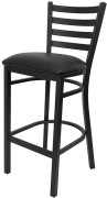 bar stool blk metal